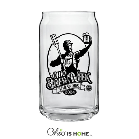 Ohio Brew Week 2024 Can Glass