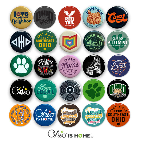 Ohio is Home Pins