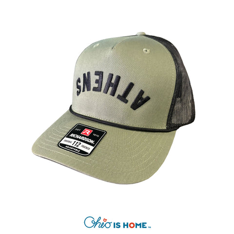 Upside Down Athens Trucker Hat w/ Rope