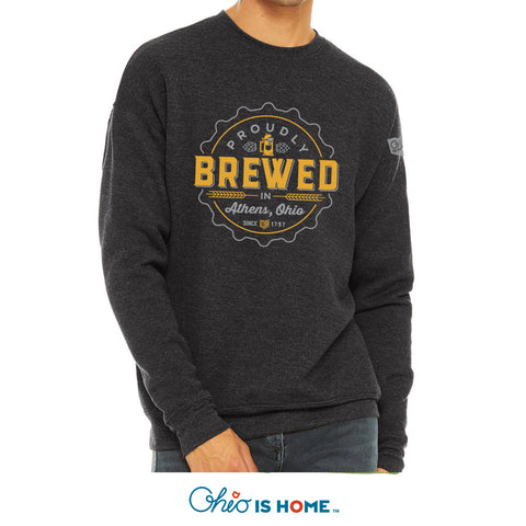 Brewed in Athens Crew Sweatshirt