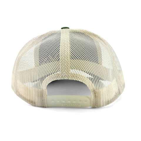 Cursive Ohio Tri-Color Mesh Back Hat