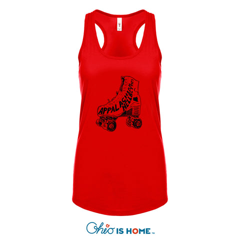 Hell Betties Skate Ladies Tank - Red