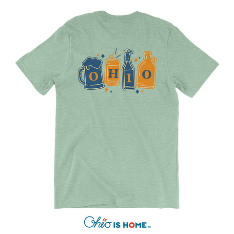 Retro Drink Local Ohio T-Shirt