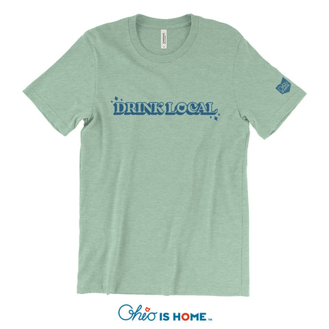 Retro Drink Local Ohio T-Shirt