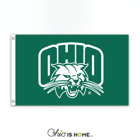 Ohio University Attack Cat Flag