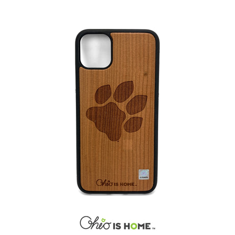 Ohio University Paw iPhone Case - Cherry