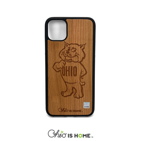 Ohio University Rufus iPhone Case - Cherry