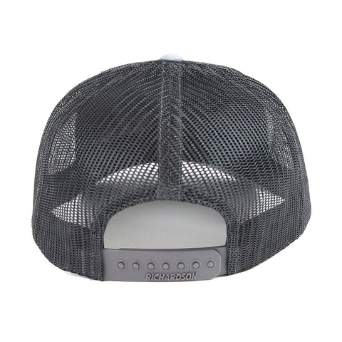Cursive Ohio Mesh Back Hat - Twill Grey