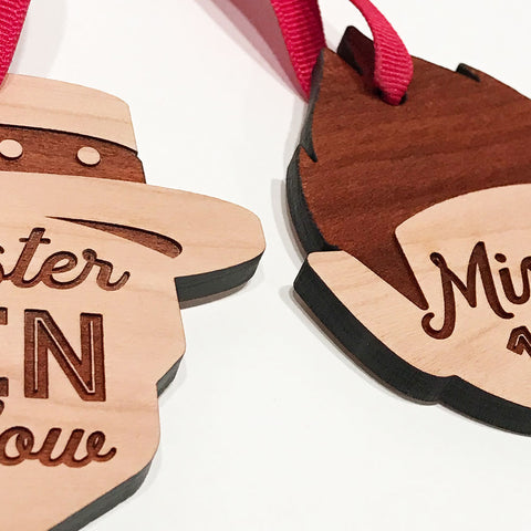 Mister 10 Below & Mister 101 Ornament - Set