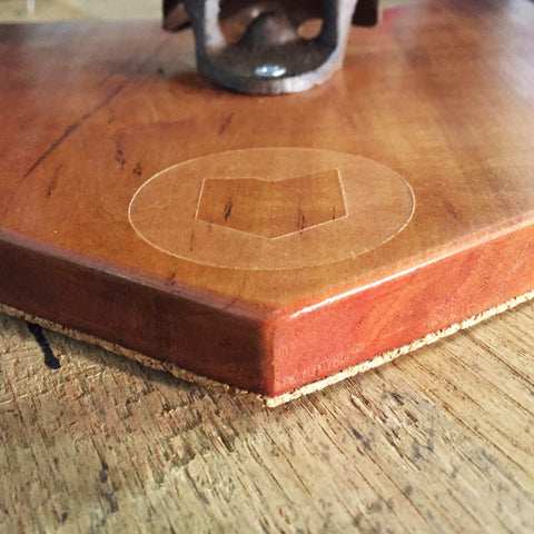 Ohio Bottle Opener with Magnetic Cap Catch – Cherry