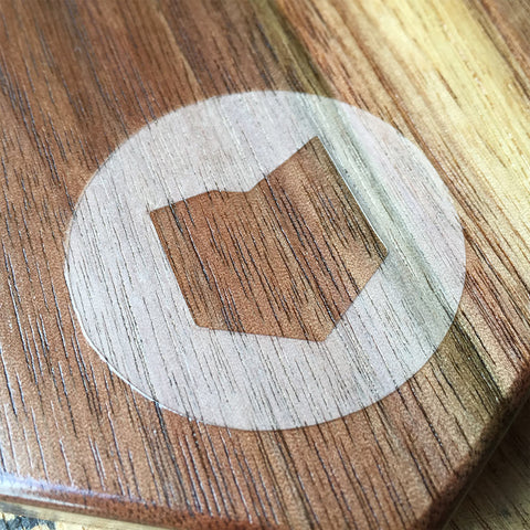 Ohio Bottle Opener with Magnetic Cap Catch – Walnut