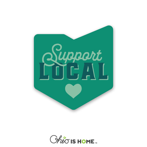 Support Local Stickers