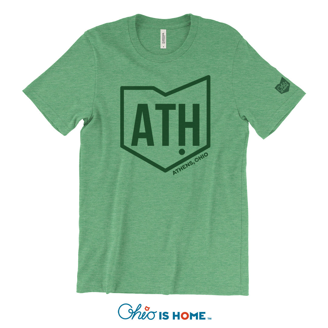 ATH Athens, Ohio T-Shirt - Green