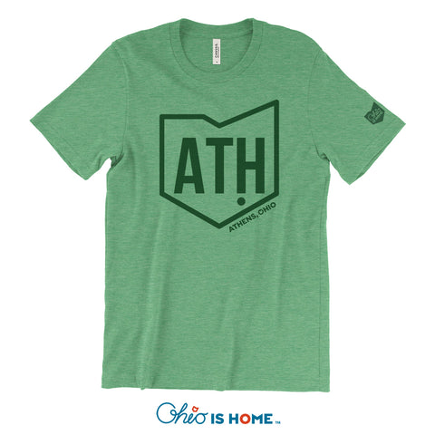 ATH Athens, Ohio T-Shirt - Green