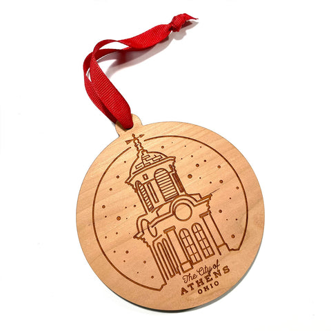Athens City Building Ornament