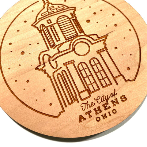 Athens City Building Ornament