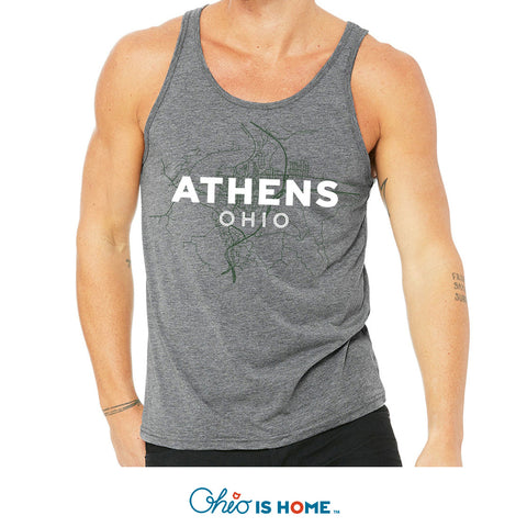 Athens Ohio Map Tank