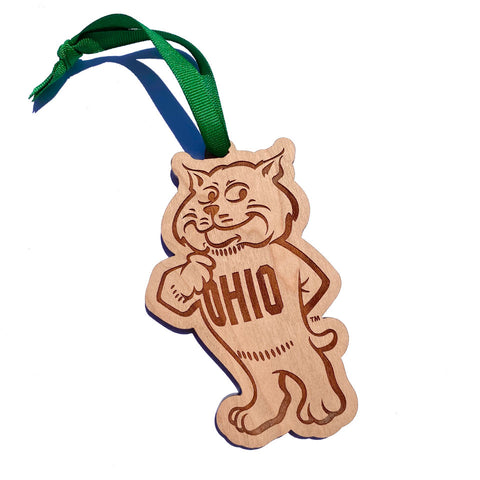 Classic Rufus Ohio U Ornament