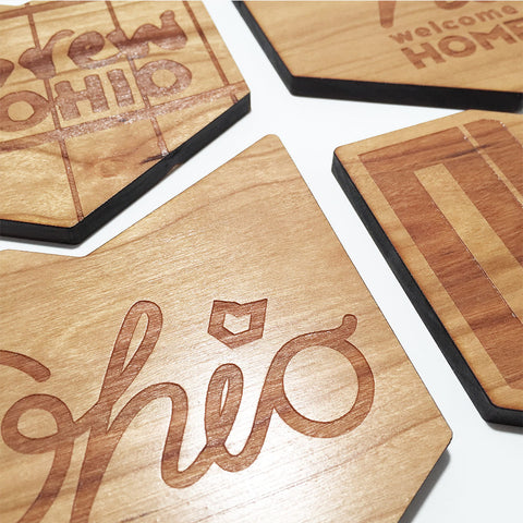 Ohio is Home Coasters – Cherry