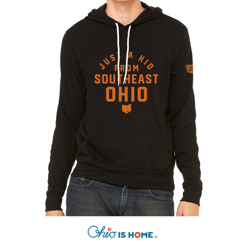 Just a Kid from Southeast Ohio Hoodie - Cincy Ed