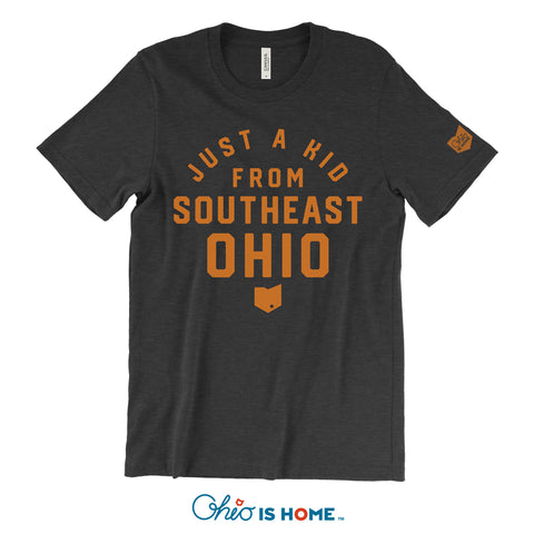 Just a Kid from Southeast Ohio T-shirt - Cincy Ed