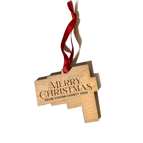 Merry Christmas from Vinton Ornament