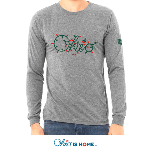 Ohio Christmas Lights Long Sleeve