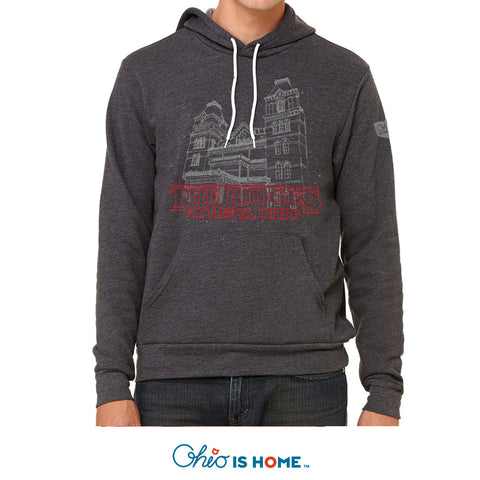 The Ridges Athens, Ohio Hoodie - Dark Grey