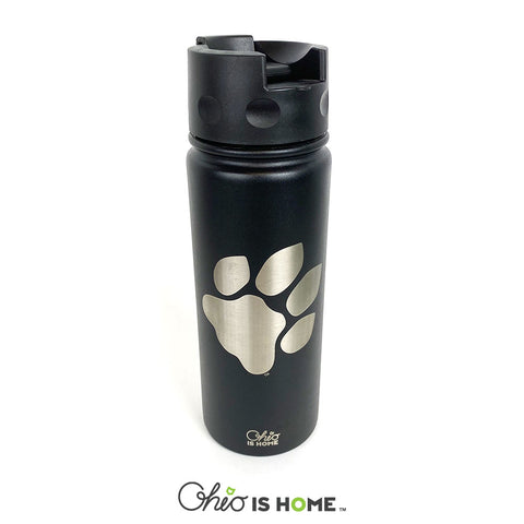 Ohio U Paw Bottle