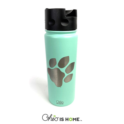 Ohio U Paw Bottle