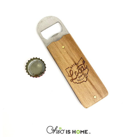 Drink Local Short Handheld Bottle Opener