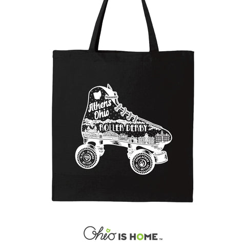 Athens Ohio Roller Derby Tote