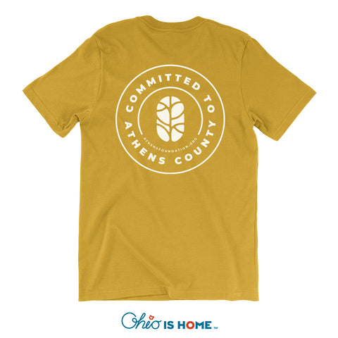 Athens County Foundation - Committed to Athens County Tshirts (Various Colors)