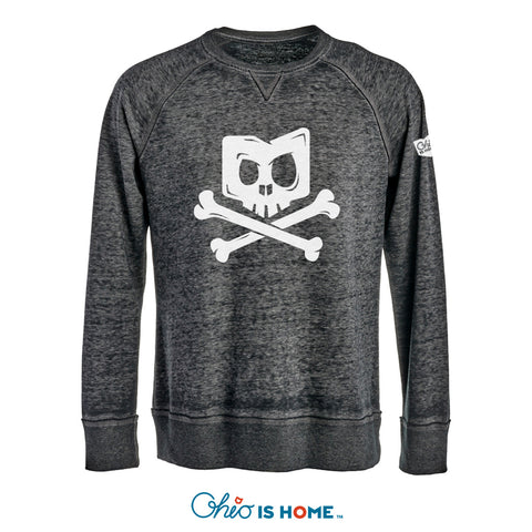 Ohio Skull Crew Sweatshirt