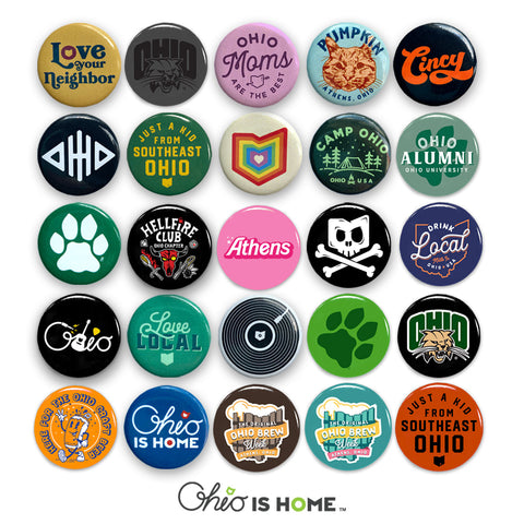 Ohio is Home Pins