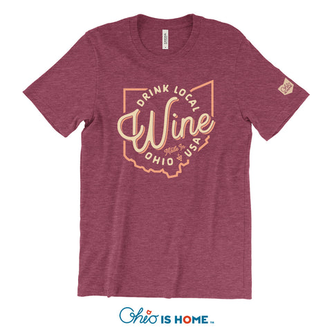 Drink Local Ohio Wine T-Shirt