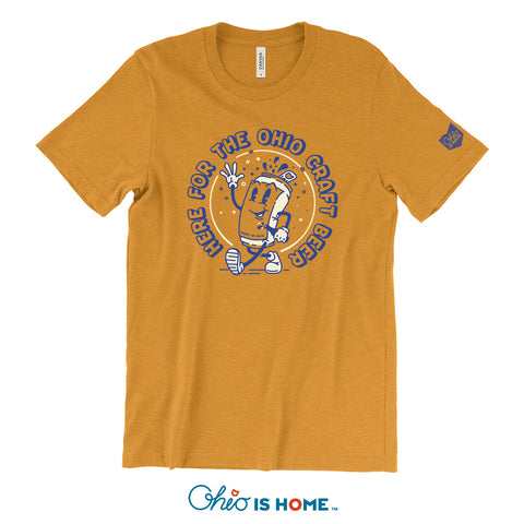 Here For Ohio Beer T-shirt
