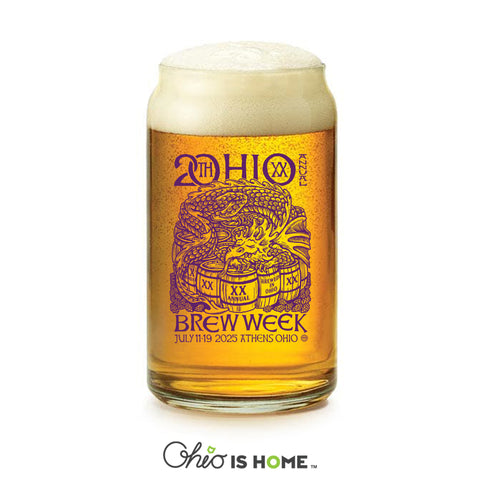 Ohio Brew Week 2025 Can Glass