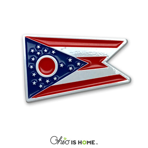 Ohio Flag Enamel Pin