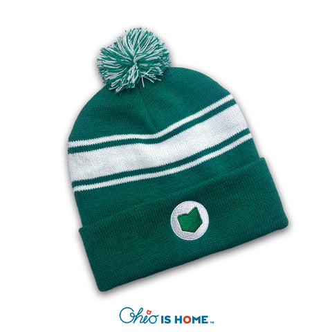 Ohio Pom Beanie