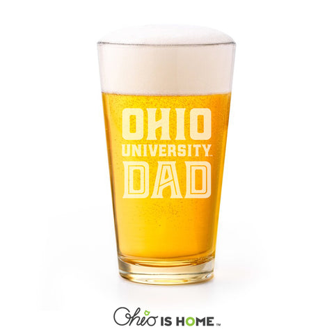 Ohio University Dad Pint Glass