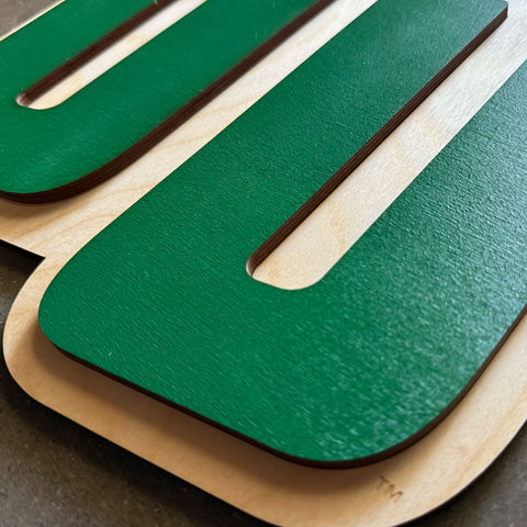 OU Ohio University Wood Sign
