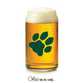 Ohio University can glass side 1 paw