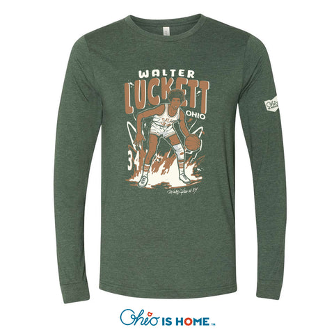 Walter Luckett OHIO Illustration Long Sleeve Shirt