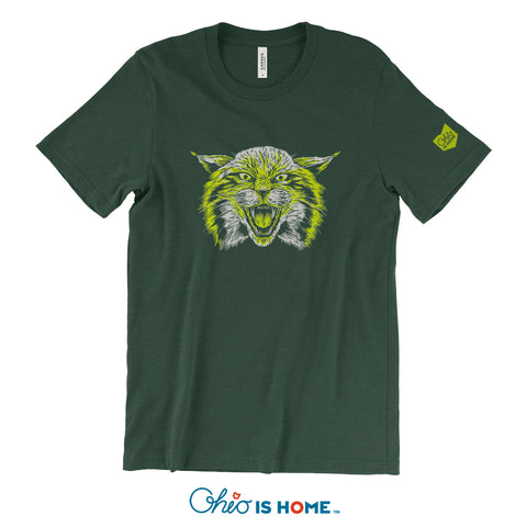 Bobcat Illustration T-Shirt