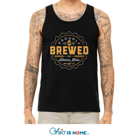 Brewed in Athens, Ohio Tank