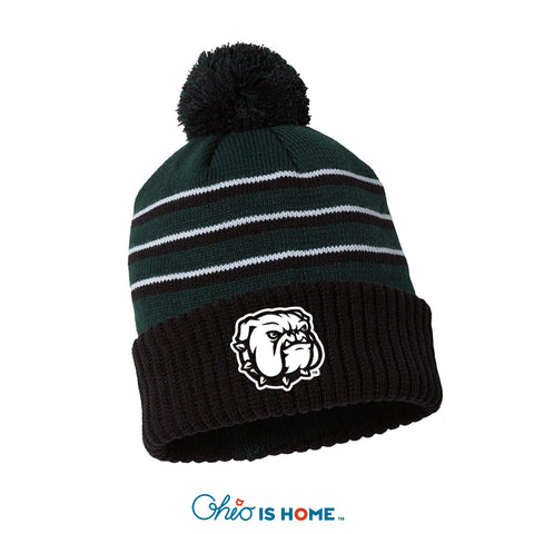 Athens Bulldogs Pom Beanie