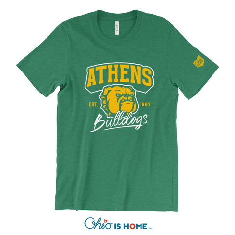 Athens Bulldogs T-Shirt - Green