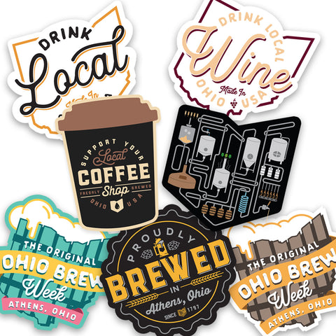Brew Ohio Stickers