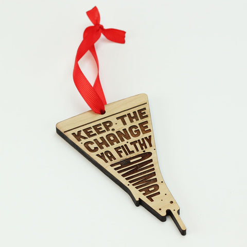 Keep the Change Quote Ornament
